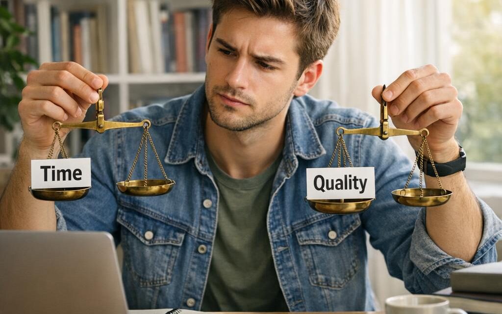 Wenn Zeit knapp und Qualität gefragt ist: Abwägen statt blind vertrauen