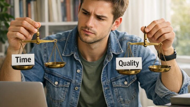 Wenn Zeit knapp und Qualität gefragt ist: Abwägen statt blind vertrauen